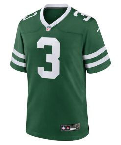 Alternative view of Xavier Gipson New York Jets Nike Team Game Jersey - Legacy Green