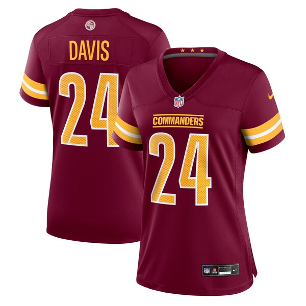 Michael Davis Washington Commanders Nike Women's Game Jersey - Burgundy - Image 2