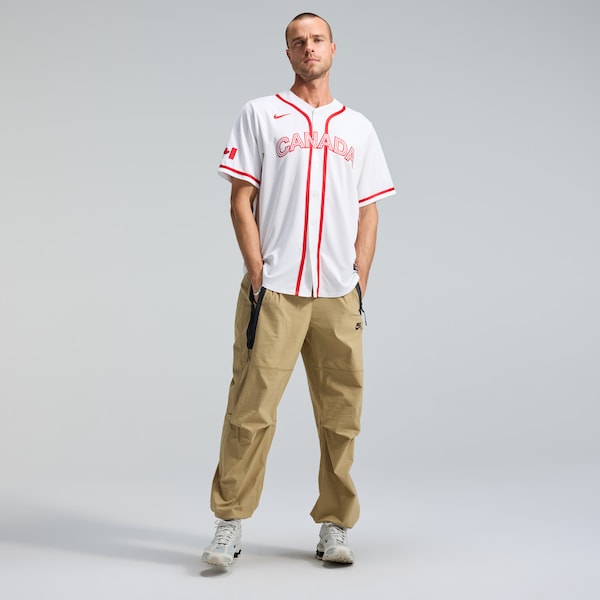 Canada Baseball Nike 2026 World Baseball Classic Home Stadium Jersey - White - Image 2