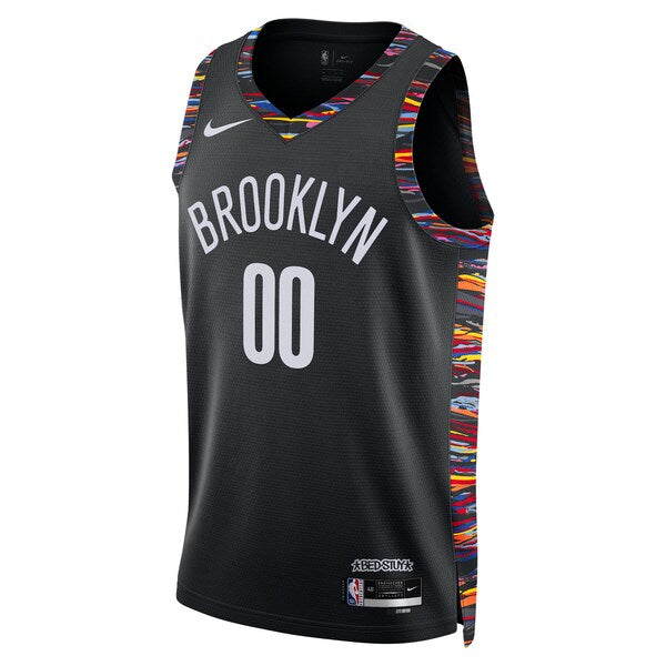 Brooklyn Nets Nike Unisex 2025/26 City Edition Swingman Custom Jersey - Black - Image 2