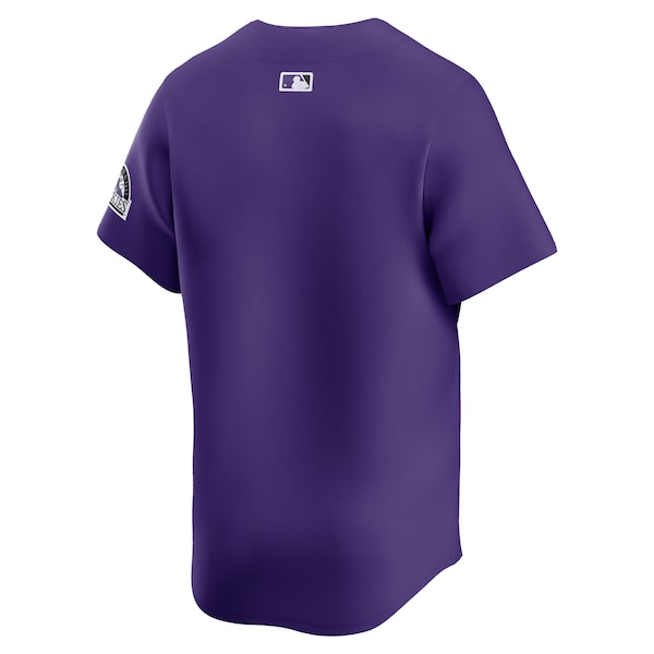 Colorado Rockies Nike Alternate Limited Jersey - Purple - Image 3