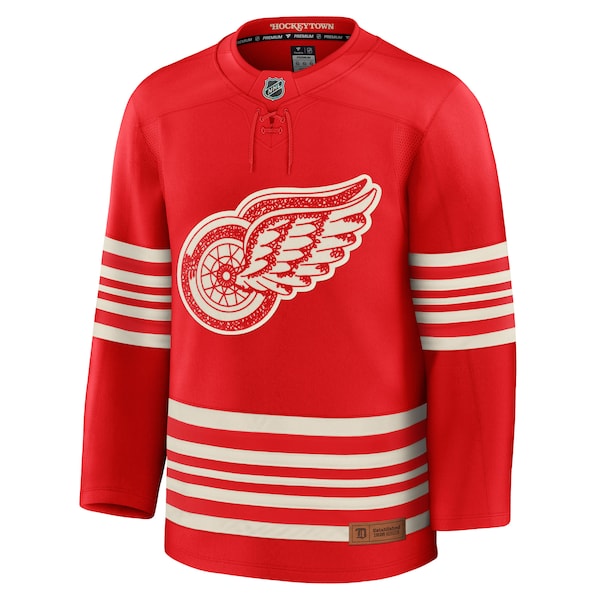 Detroit Red Wings Centennial Premium Jersey - Red - Image 2