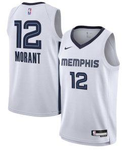 Ja Morant Memphis Grizzlies Nike Youth Swingman Jersey - Association Edition - White