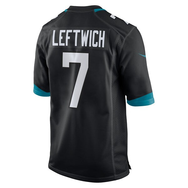 Byron Leftwich Jacksonville Jaguars Nike Alternate Retired Player Game Jersey - Black - Image 3