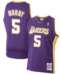 Robert Horry Los Angeles Lakers 1999/00 Hardwood Classics Swingman Jersey - Purple