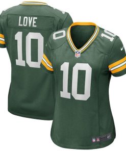 Jordan Love Green Bay Packers Nike Women's Game Jersey - Green