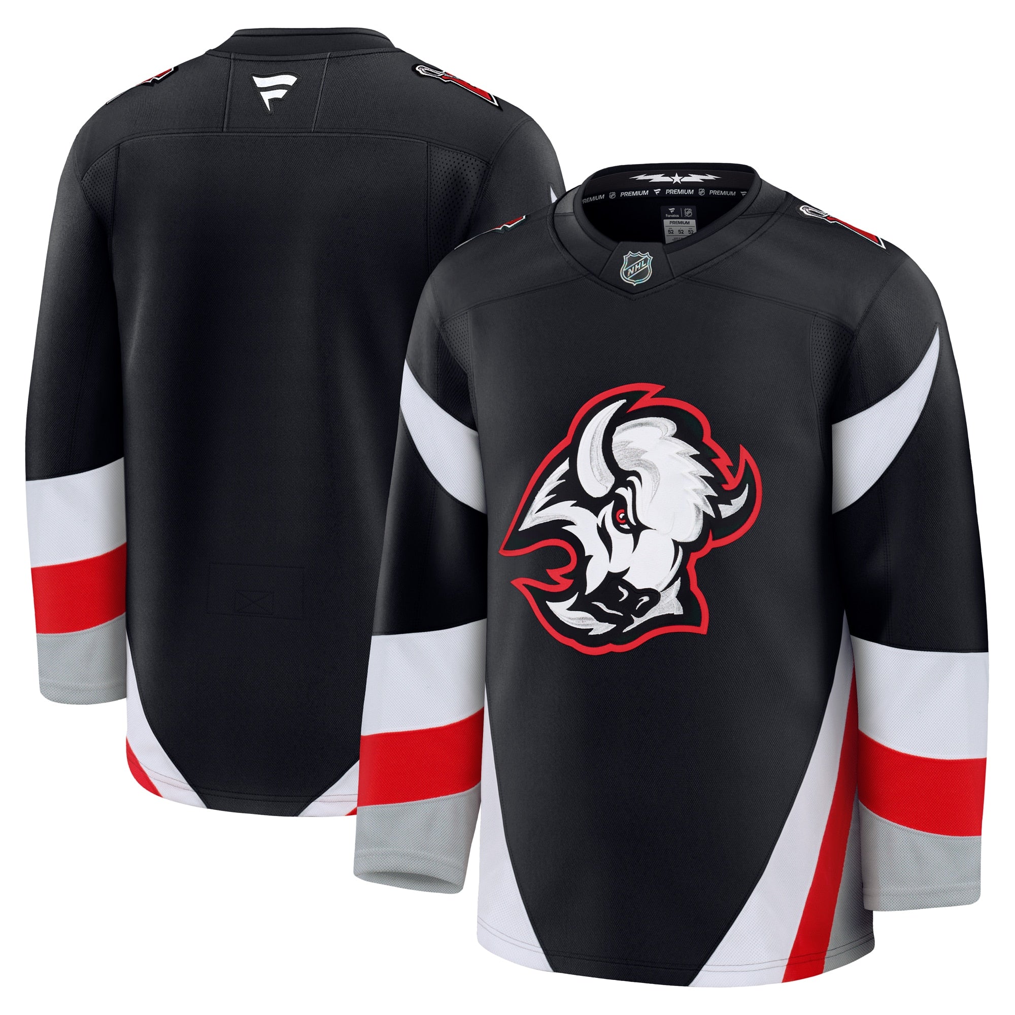 Buffalo Sabres Home Premium Jersey - Royal/Black/White - Image 8