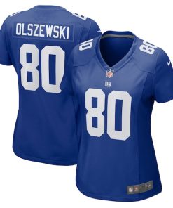 Gunner Olszewski New York Giants Nike Women's  Game Jersey -  Royal