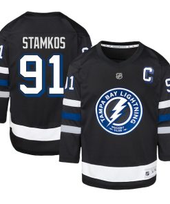 Steven Stamkos Tampa Bay Lightning Preschool Alternate Replica Player Jersey - Black