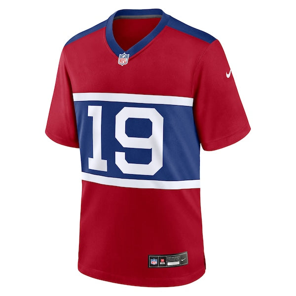 Jameis Winston New York Giants Nike Alternate Game Jersey - Century Red/Royal - Image 3