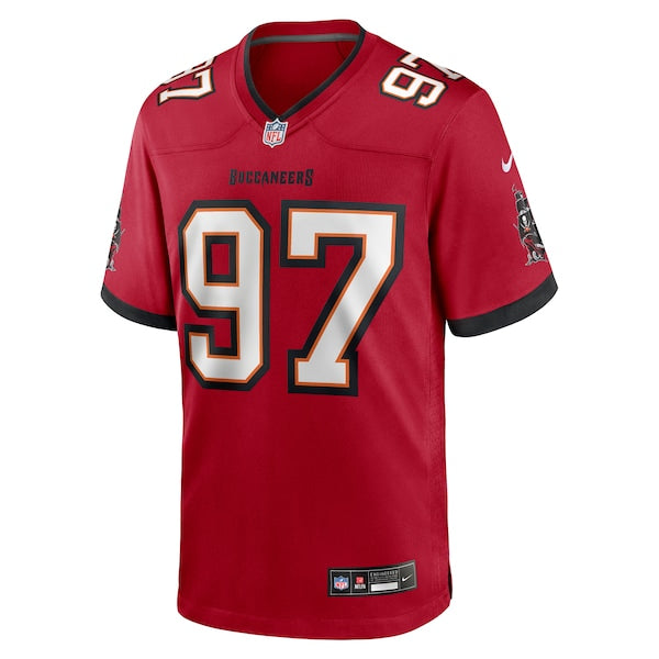 Adam Gotsis Tampa Bay Buccaneers Nike Team Game Jersey - Red - Image 2