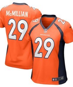 JaQuan McMillian Denver Broncos Nike Women's Team Game Jersey -  Orange