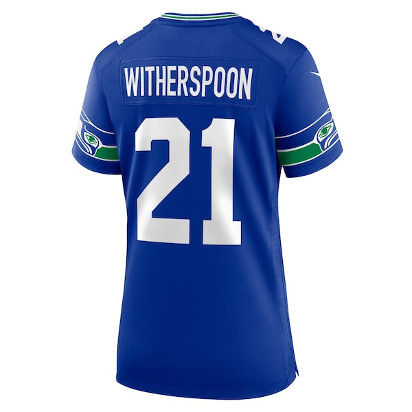 Devon Witherspoon Seattle Seahawks Nike Women's Alternate 2 50th Season Game Jersey - Royal/College Navy - Image 2