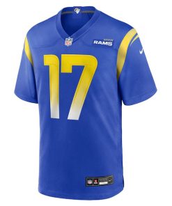 Alternative view of Davante Adams Los Angeles Rams Nike Youth Game Player Jersey - Royal