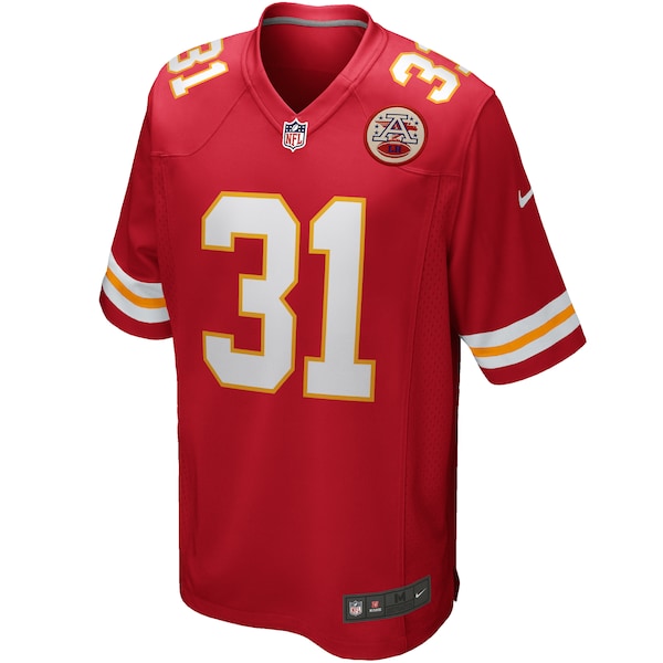 Priest Holmes Kansas City Chiefs Nike Game Retired Player Jersey - Red - Image 2