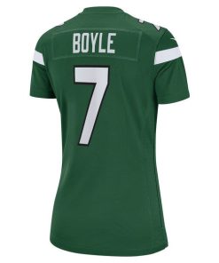 Alternative view of Tim Boyle New York Jets Nike Women's Game Jersey - Gotham Green