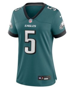 Alternative view of Donovan McNabb Philadelphia Eagles Nike Women's Team Retired Game Jersey - Midnight Green