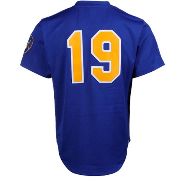 Robin Yount Milwaukee Brewers Cooperstown Mesh Batting Practice Jersey - Royal - Image 4