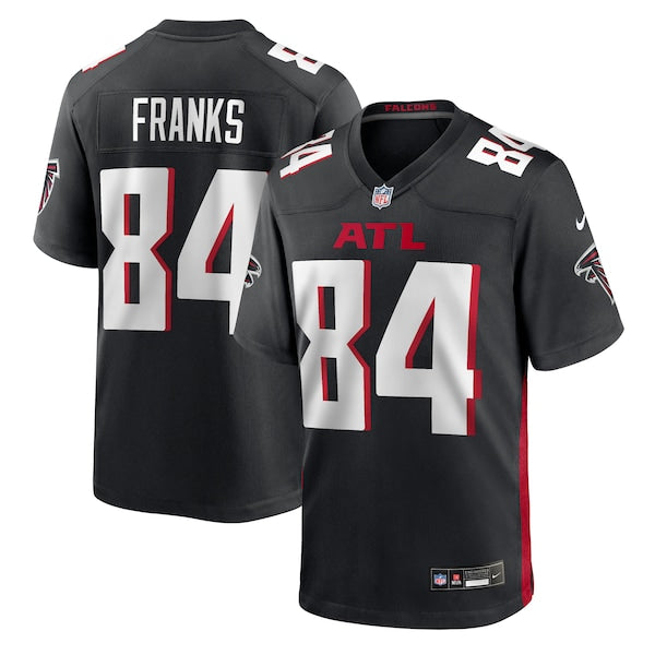 Feleipe Franks Atlanta Falcons Nike Team Game Jersey - Black