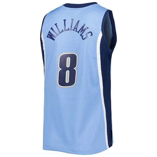 Deron Williams Utah Jazz 2001/02 Hardwood Classics Swingman Jersey - Blue - Image 3