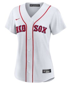 Alternative view of Roman Anthony Boston Red Sox Nike Women's Home Replica Jersey?¨C White