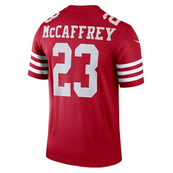 Christian McCaffrey San Francisco 49ers Nike Legend Jersey - Scarlet - Image 3