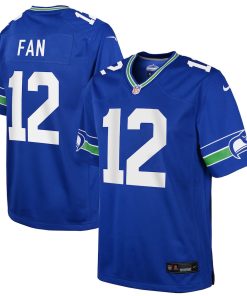 12th Fan Seattle Seahawks Nike Youth Game Jersey - Royal