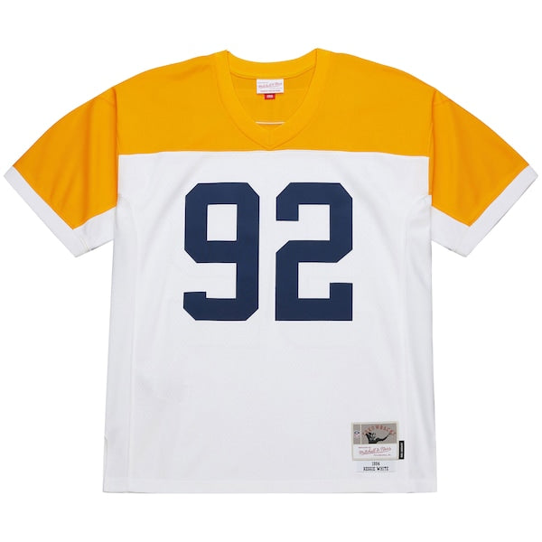 Reggie White Green Bay Packers 1994 Legacy Replica Jersey - White - Image 2