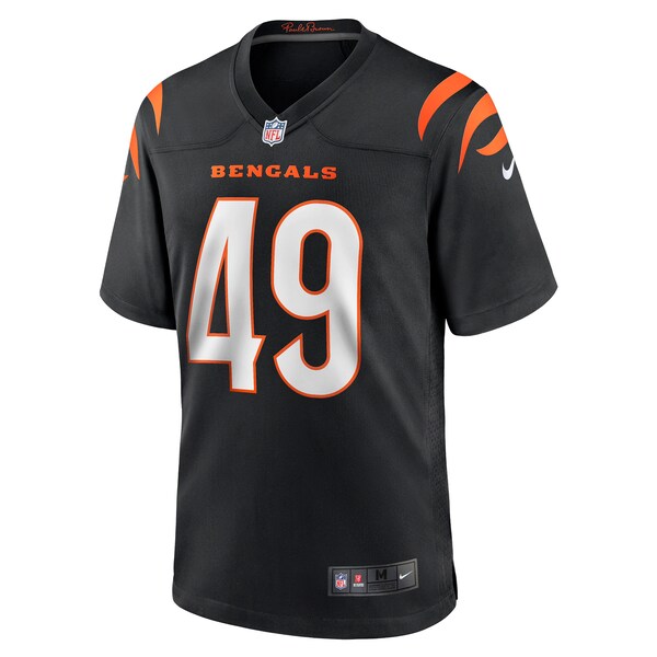 Joe Bachie Cincinnati Bengals Nike Game Jersey - Black - Image 2