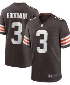 Marquise Goodwin Cleveland Browns Nike Team Game Jersey -  Brown