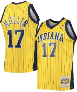 Chris Mullin Indiana Pacers 1999/00 Hardwood Classics Swingman Jersey - Gold