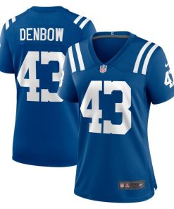 Trevor Denbow Indianapolis Colts Nike Women's Game Player Jersey - Royal