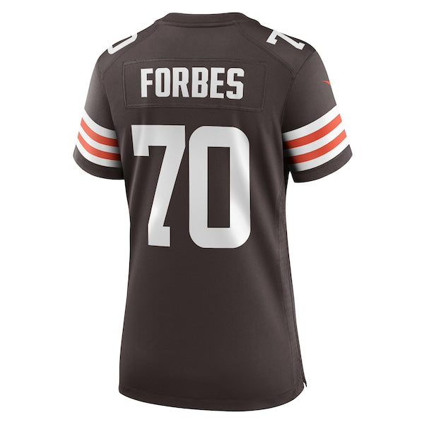 Drew Forbes Cleveland Browns Nike Women's Team Game Jersey - Brown - Image 3