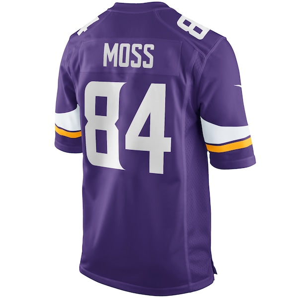 Randy Moss Minnesota Vikings Nike Game Retired Player Jersey - Purple - Image 3