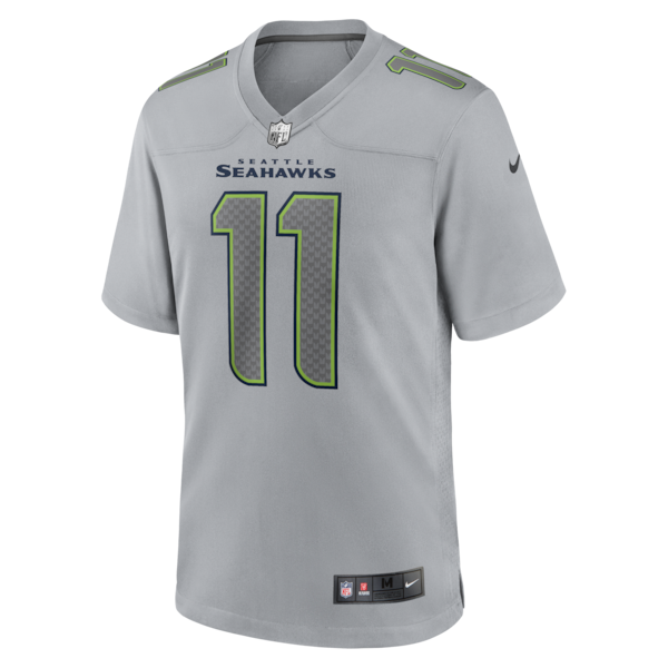Jaxon Smith-Njigba Seattle Seahawks Nike Atmosphere Fashion Game Jersey - Gray - Image 2