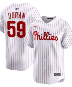 Jhoan Duran Philadelphia Phillies Nike Home Limited Player Jersey - White/Light Blue