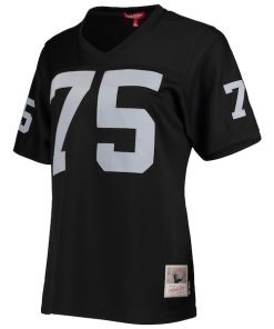 Alternative view of Howie Long Las Vegas Raiders Women's Legacy Replica Player Jersey - Black