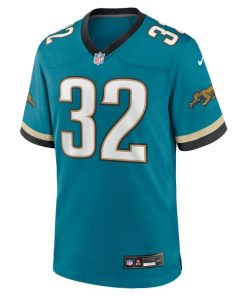 Alternative view of Maurice Jones-Drew Jacksonville Jaguars Nike Prowler Throwback Retired Player Game Jersey - Teal