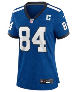 Alternative view of Tyler Warren Indianapolis Colts Nike Women's Alternate 2 Indiana Nights Game Jersey -  Heather Royal