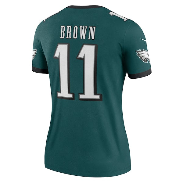 A.J. Brown Philadelphia Eagles Nike Women's Legend Jersey - Midnight Green - Image 3