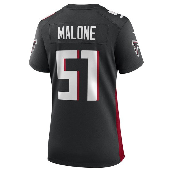 DeAngelo Malone Atlanta Falcons Nike Women's Game Player Jersey - Black - Image 3