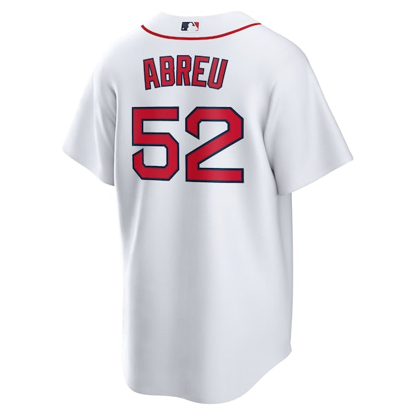 Wilyer Abreu Boston Red Sox Nike Home Replica Jersey - White - Image 3