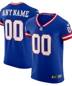New York Giants Nike Classic Vapor Elite Custom Jersey - Royal