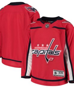 Washington Capitals Youth Home Premier Team Jersey - Red