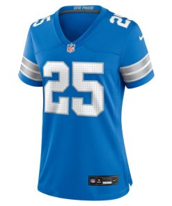 Alternative view of Jamal Adams Detroit Lions Nike Women's Team Game Jersey -  Blue