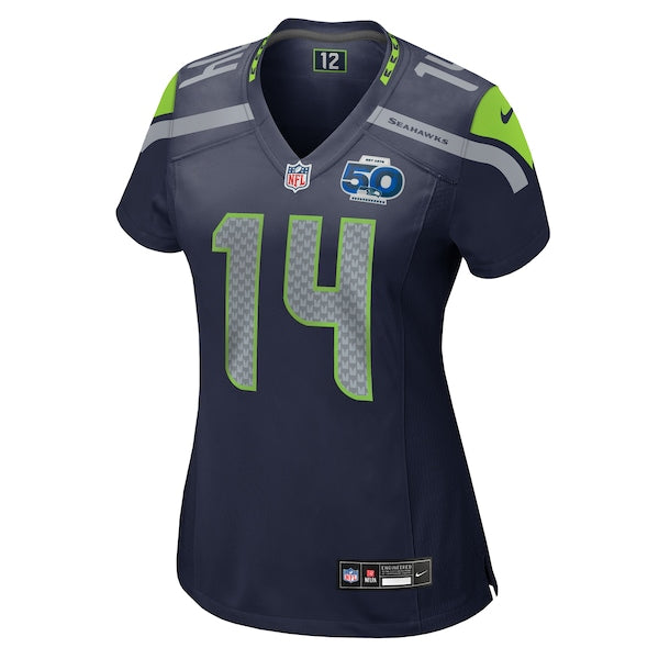 Sam Darnold Seattle Seahawks Nike Women's Team 50th Season Game Jersey - College Navy/Royal - Image 3