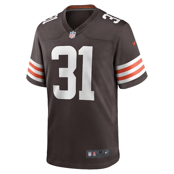 Vincent Gray Cleveland Browns Nike Team Game Jersey - Brown - Image 2