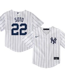 Juan Soto New York Yankees Nike Toddler Home Replica Player Jersey?¨C White