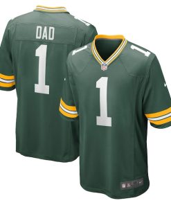 Number 1 Dad Green Bay Packers Nike Game Jersey - Green