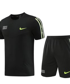 Nike Short Sleeve Training Jersey Set-ND03-Black